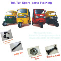 Type motorisé de tuk tuk pièces de rechange TVS King